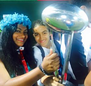 Shereen Shabnam dubai rugby 7s