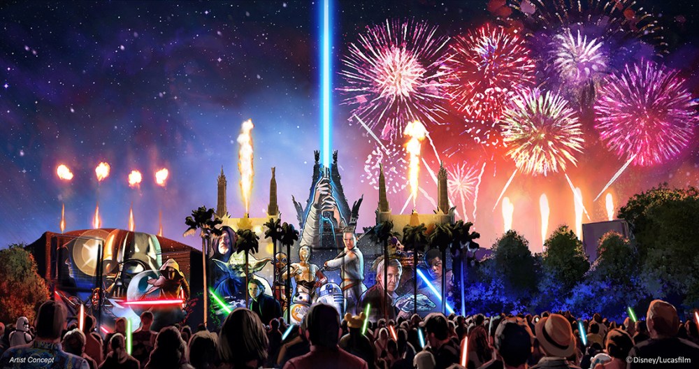 New <em>Star Wars</em> Nighttime Spectacular Coming to Disney's