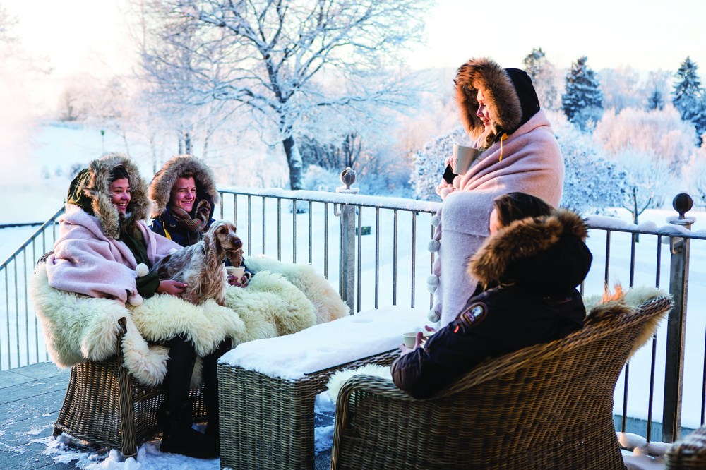 Klækken 20160120; Jul på Klækken hotel; utebilder